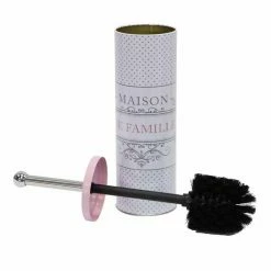 Paris Prix Brosse WC Imprimé Maison De Famille 37cm Blanc