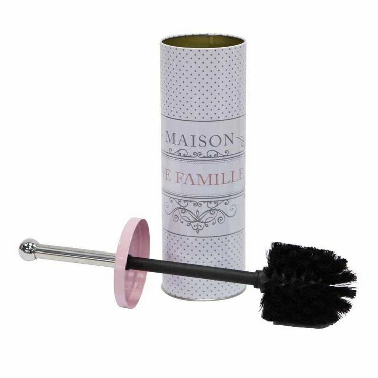 Paris Prix Brosse WC Imprimé Maison De Famille 37cm Blanc 1 Paris Prix Brosse WC Imprimé Maison De Famille 37cm Blanc