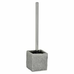 Wenko Brosse WC Design Granite - Gris Clair