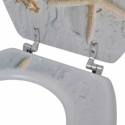 VIDAXL Siege De Toilette Avec Couvercle MDF Etoile De Mer 11 VIDAXL Siege De Toilette Avec Couvercle MDF Etoile De Mer -Paris Prix boutique B2CD 2372
