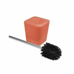Paris Prix Brosse WC Soft Touch Vitamine 38cm Terracotta