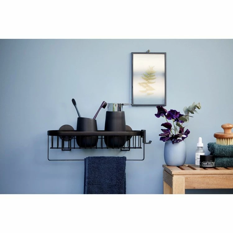 Wenko Etagère Murale De Salle De Bain Indus Classic - L. 35 Cm - Noir 3 Wenko Etagère Murale De Salle De Bain Indus Classic - L. 35 Cm - Noir – Image 3
