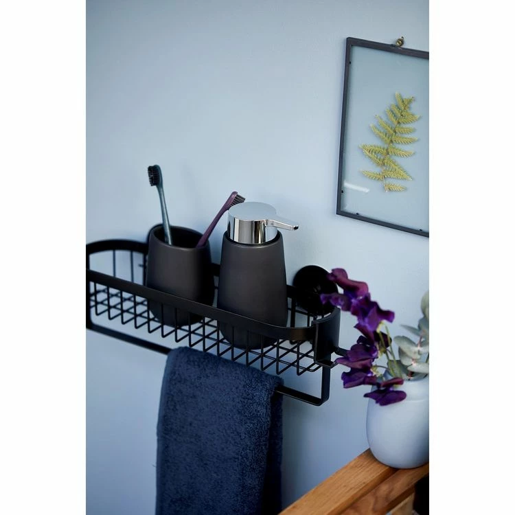 Wenko Etagère Murale De Salle De Bain Indus Classic - L. 35 Cm - Noir 4 Wenko Etagère Murale De Salle De Bain Indus Classic - L. 35 Cm - Noir – Image 4