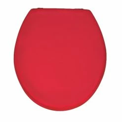 Wenko Abattant WC Prima - MDF - Rouge