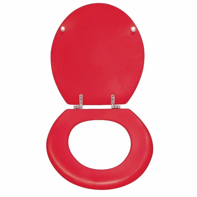 Wenko Abattant WC Prima - MDF - Rouge 2 Wenko Abattant WC Prima - MDF - Rouge – Image 2