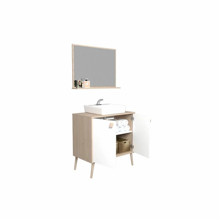 CONCEPT USINE Arvada, Miroir Et Meuble Sous-vasque 2 CONCEPT USINE Arvada, Miroir Et Meuble Sous-vasque – Image 2