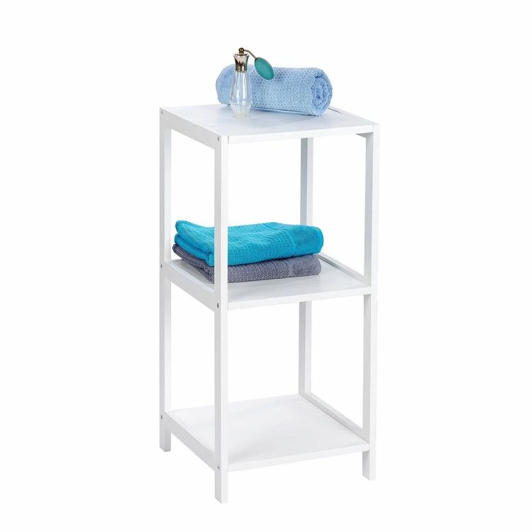 Wenko Étagère Oslo à 3 Niveaux - Blanc 2 Wenko Étagère Oslo à 3 Niveaux - Blanc – Image 2