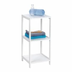 Wenko Étagère Oslo à 3 Niveaux - Blanc 5 Wenko Étagère Oslo à 3 Niveaux - Blanc -Paris Prix boutique B2CD 2512
