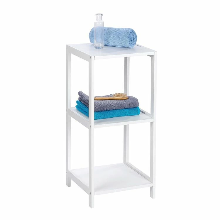 Wenko Étagère Oslo à 3 Niveaux - Blanc 3 Wenko Étagère Oslo à 3 Niveaux - Blanc – Image 3