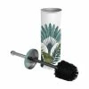 Paris Prix Brosse WC Imprimée Panazio 37cm Vert & Blanc