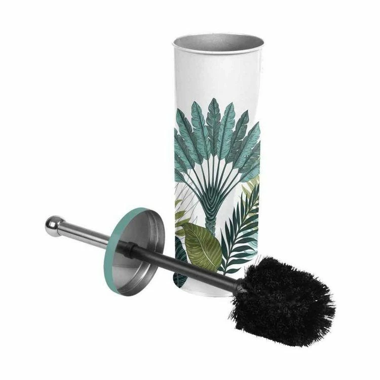 Paris Prix Brosse WC Imprimée Panazio 37cm Vert & Blanc 1 Paris Prix Brosse WC Imprimée Panazio 37cm Vert & Blanc