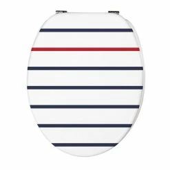 GUY LEVASSEUR Abattant Wc 43cm Mdf Bois Compressé Blanc Magellan