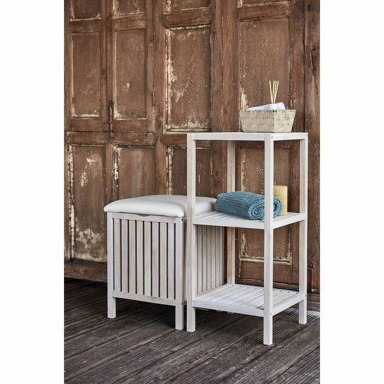 Wenko Etagère De Salle De Bain Scandi Norway - L. 36 X H. 79 Cm - Blanc 3 Wenko Etagère De Salle De Bain Scandi Norway - L. 36 X H. 79 Cm - Blanc – Image 3