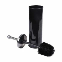Paris Prix Brosse WC En Métal Vitamine II 37cm Noir