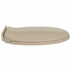 VIDAXL Siege De Toilette A Fermeture En Douceur Beige Ovale -Paris Prix boutique B2CD 2659
