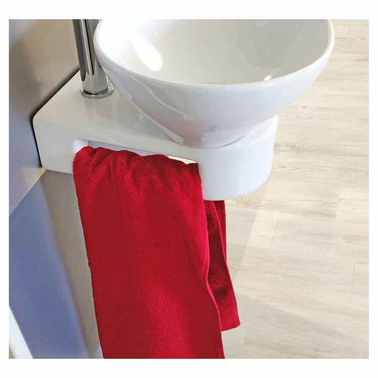 ONDEE TWINSET Lave-mains 42cm BLANC 2 ONDEE TWINSET Lave-mains 42cm BLANC – Image 2