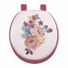 Paris Prix Abattant WC Imprimé Jayana 47cm Blanc & Rose