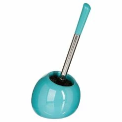 Instant D'O Brosse WC Boule - H. 36 Cm - Turquoise