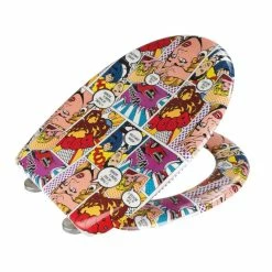 Wenko Abattant WC Pop-Art - Multicouleur -Paris Prix boutique B2CD 2717