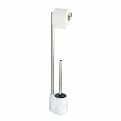 Paris Prix boutique 21 Wenko Valet WC Design Marbre Adrada - H. 72 Cm - Blanc