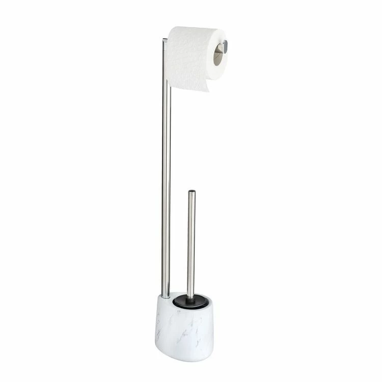 Wenko Valet WC Design Marbre Adrada - H. 72 Cm - Blanc 1 Wenko Valet WC Design Marbre Adrada - H. 72 Cm - Blanc