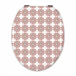 GUY LEVASSEUR Abattant Wc 44cm Mdf Bois Compressé Terracotta Merida