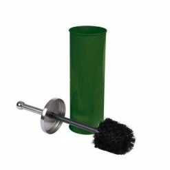 Paris Prix Brosse WC En Métal Vitamine II 37cm Kaki