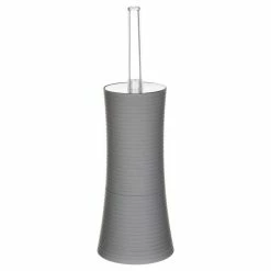 Instant D'O Brosse WC Stripe - Plastique - Gris