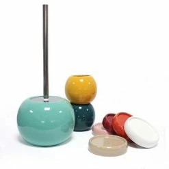 Paris Prix Brosse WC Design Bullea 37cm Bleu Émeraude 7 Paris Prix Brosse WC Design Bullea 37cm Bleu Émeraude -Paris Prix boutique B2CD 2849