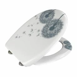 Wenko Abattant WC Astera - Abaissement Automatique - Blanc