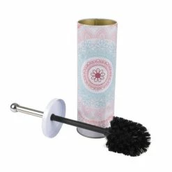 Paris Prix Brosse WC Imprimée Mandala II 37cm Rose