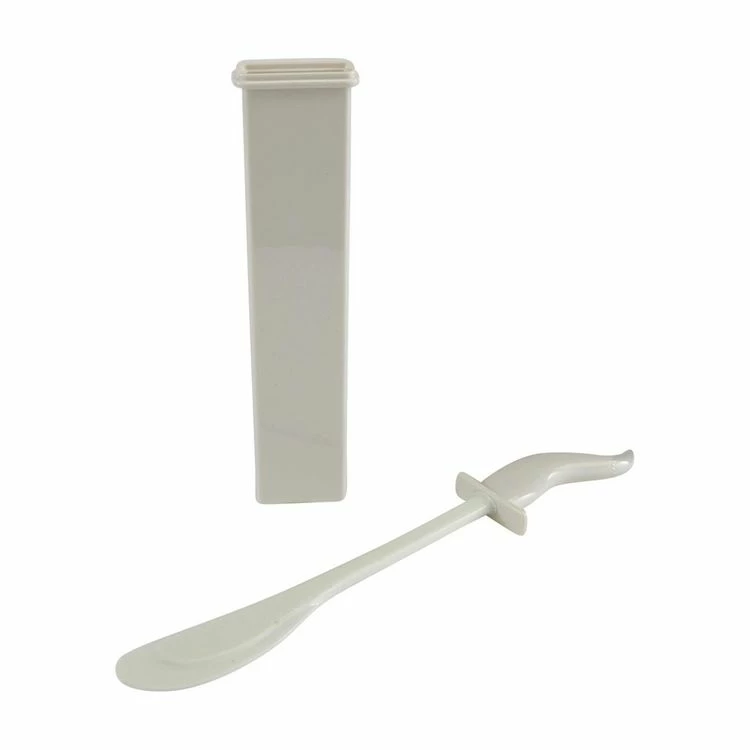 CALICOSY Brosse WC Extra Plate Blanc Plastique 41 X 7 X 3 Cm 1 CALICOSY Brosse WC Extra Plate Blanc Plastique 41 X 7 X 3 Cm