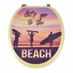 Paris Prix Abattant WC à Motifs California 37cm Ecru