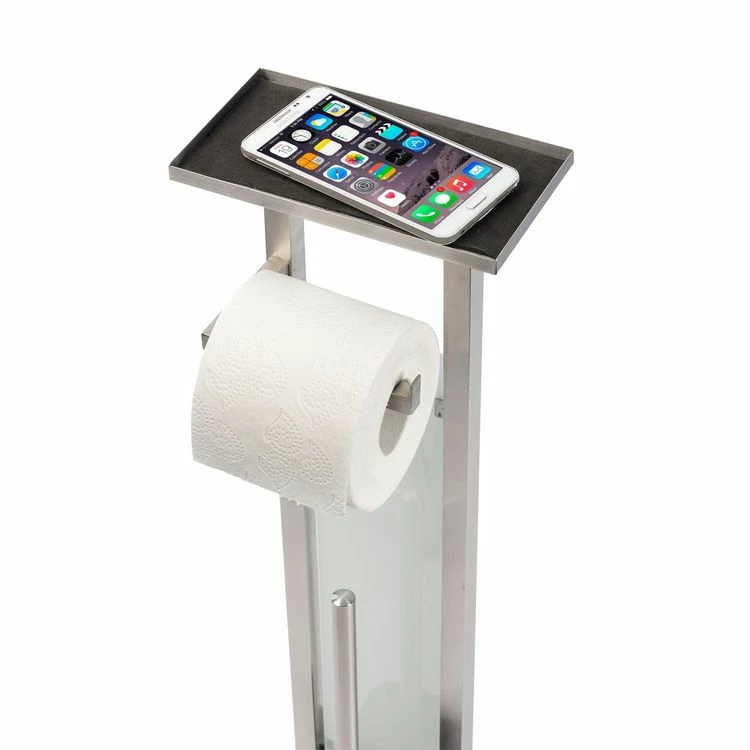 Wenko Valet Design WC Debar - H. 70 Cm - Gris 5 Wenko Valet Design WC Debar - H. 70 Cm - Gris – Image 5