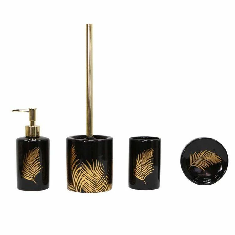 Paris Prix Brosse WC Imprimée Orbella 40cm Noir 2 Paris Prix Brosse WC Imprimée Orbella 40cm Noir – Image 2