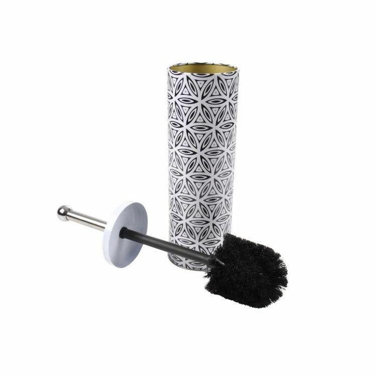 Paris Prix Brosse WC Imprimée Graphic Jungle 37cm Noir 1 Paris Prix Brosse WC Imprimée Graphic Jungle 37cm Noir