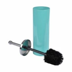 Paris Prix Brosse WC En Métal Vitamine II 37cm Vert Menthe
