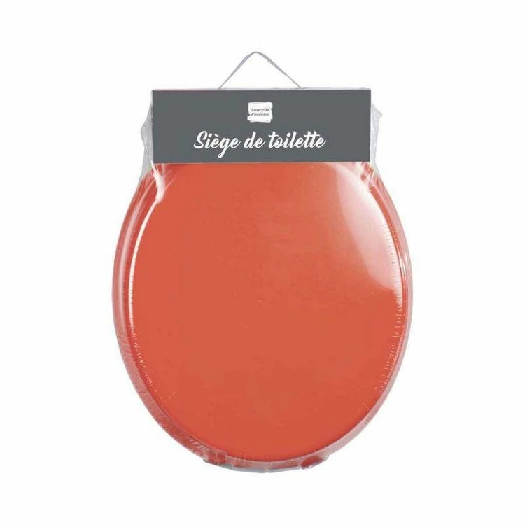 Paris Prix Abattant WC Uni Vitamine 37cm Terracotta 2 Paris Prix Abattant WC Uni Vitamine 37cm Terracotta – Image 2