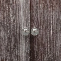 VIDAXL Armoire De Salle De Bain Blanc Et Marron 46x24x116 Cm Paulownia -Paris Prix boutique B2CD 2995