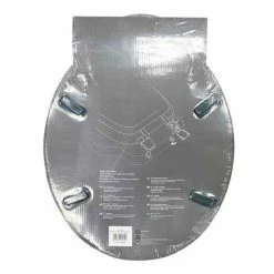 Paris Prix Abattant WC Imprimé Ginkoblue 47cm Vert 5 Paris Prix Abattant WC Imprimé Ginkoblue 47cm Vert -Paris Prix boutique B2CD 3007