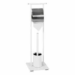 Paris Prix Dérouleur WC En Métal Design Ethan 69cm Argent