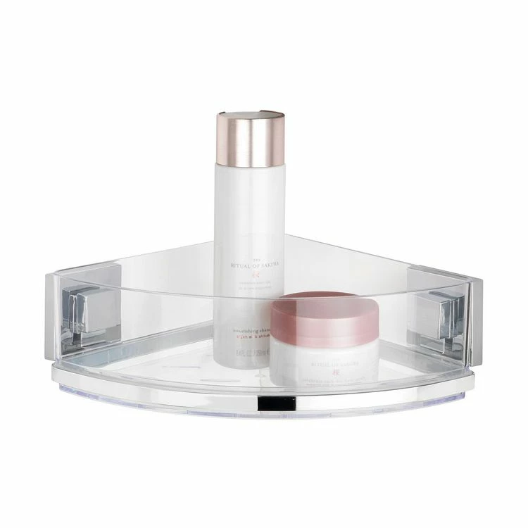 Wenko Etagère D'angle En Acier Inox Quadro 3 Wenko Etagère D'angle En Acier Inox Quadro – Image 3