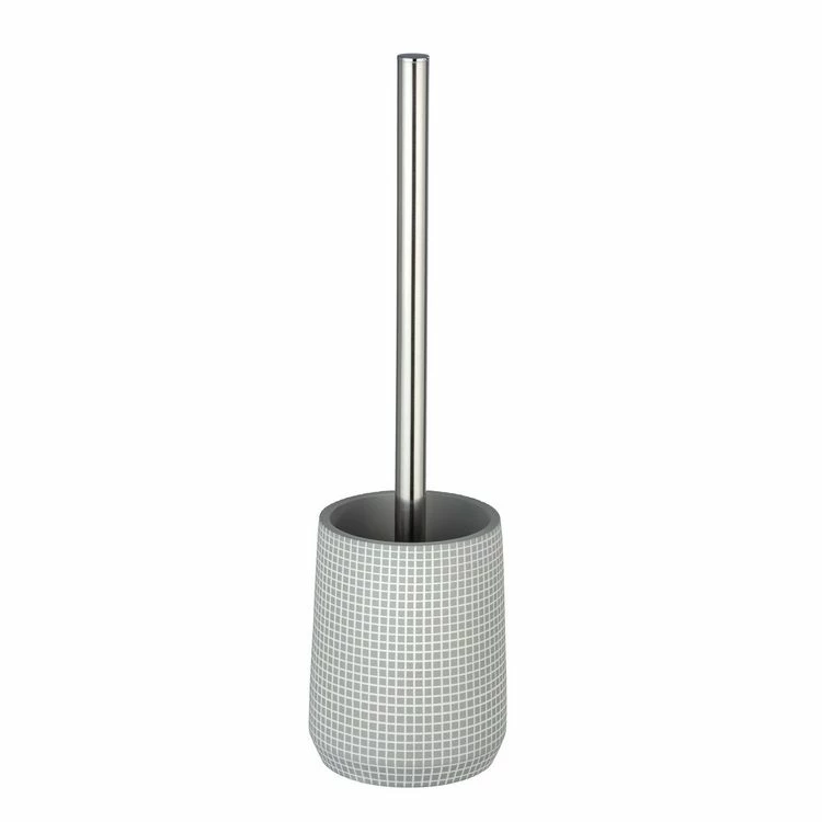 Wenko Brosse WC Design Ohrid - Gris Clair 1 Wenko Brosse WC Design Ohrid - Gris Clair