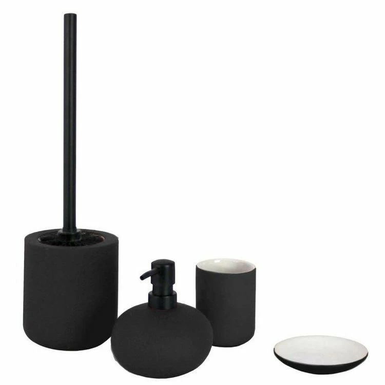 Paris Prix Brosse WC Unie Soft Touch Mambo 38cm Noir 2 Paris Prix Brosse WC Unie Soft Touch Mambo 38cm Noir – Image 2