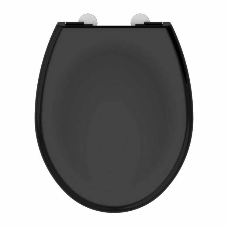 ALLIBERT Abattant WC à Fermeture Silencieuse Boreo - Noir 1 ALLIBERT Abattant WC à Fermeture Silencieuse Boreo - Noir