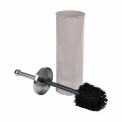 Paris Prix Brosse WC En Métal Vitamine II 37cm Taupe