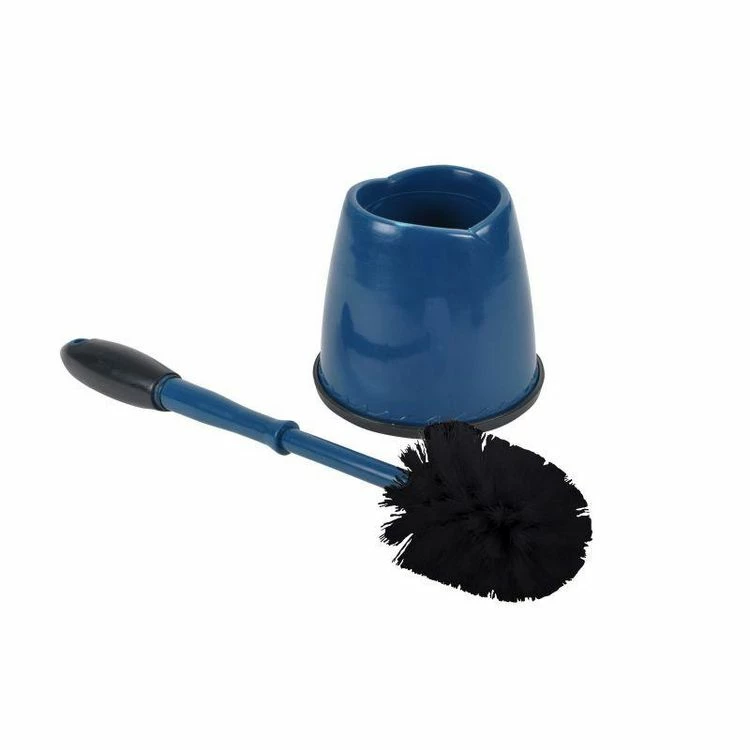 Paris Prix Brosse WC Bicolore Anthracite & Bleu Paon 1 Paris Prix Brosse WC Bicolore Anthracite & Bleu Paon