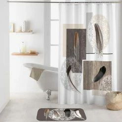 Paris Prix Rideau De Douche Abana 180x200cm Blanc