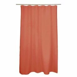Paris Prix Rideau De Douche PEVA Vitamine 180x200cm Terracotta