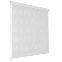 VIDAXL Store Roulant De Douche 140 X 240 Cm Etoile De Mer